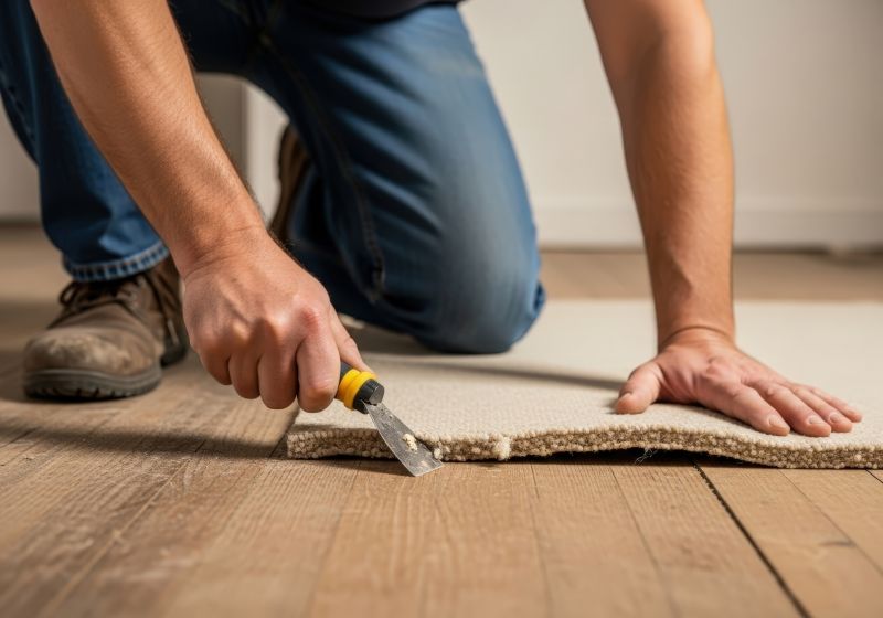 Basement Carpet Repair in Littleton, CO